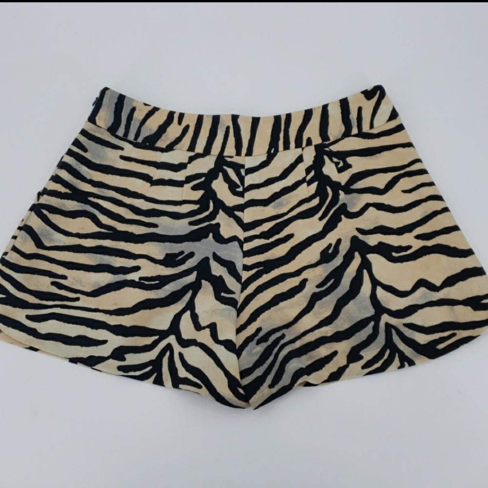 REBECCA TAYLOR tiger print shorts - Picture 5 of 5